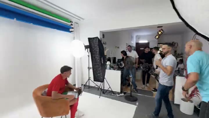 Behind the scenes · Brahim Díaz · Souhail Wahbi